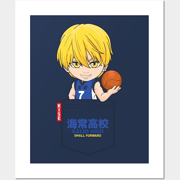 Ryota Kise Pocket Chibi Wall Art by TeeTowArt